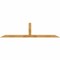 Ekena Millwork Portland Rough Sawn Timber Gable Bracket, Western Red Cedar, 96"W x 24"H x 4"D x 4"F, 6/12 Pitch GBW096X24X0404POR00RWR - alternate 1